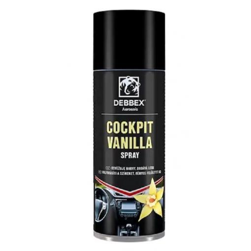 Cockpit spray DEBBEX, 400 ml, vanilka