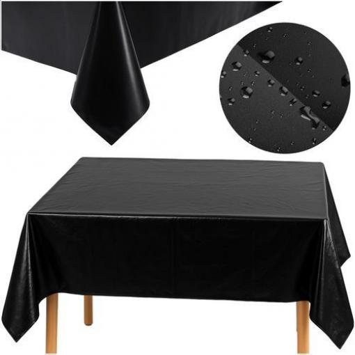 Párty ubrus 137 × 274 cm, černý, Ruhhy