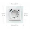 Smart zásuvka IMMAX NEO 07552L Nexa ZigBee Tuya