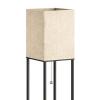 Stojící lampa ZD178 s policemi, černá, E27, 160 cm