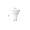 Žárovka LED GU10 7W MR16 bílá přírodní EMOS ZQ8D63