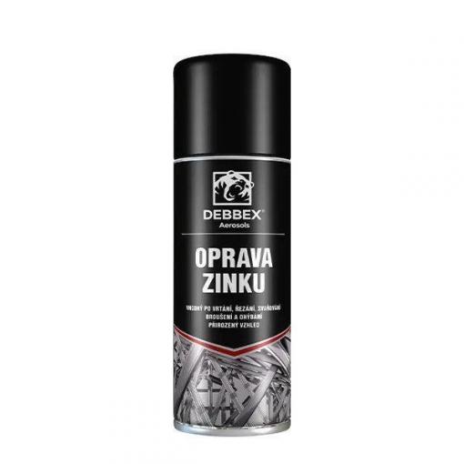 Oprava zinku DEBBEX, 400 ml, sprej na ochranu zinkových vrstev