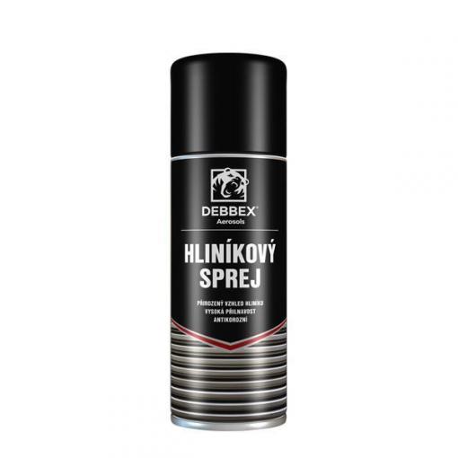 Hliníkový sprej DEBBEX, 400 ml, ochrana proti korozi