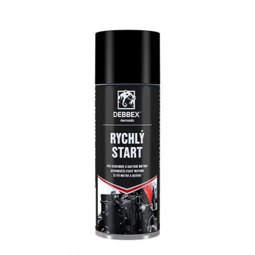 Rychlý start DEBBEX, 400 ml, aerosol pro benzínové a naftové motory