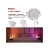 GoSmart LED ambientní lampa EMOS ZCW11WR, bílá, teplá bílá–studená bílá/ RGB, WiFi