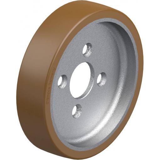Blickle 754334 GBA 250/4 Přírubové kolečko Ø kola: 250 mm nosnost (max.): 1300 kg 1 ks