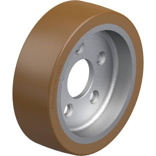 Blickle 754335 GBA 252/5 Přírubové kolečko Ø kola: 250 mm nosnost (max.): 1600 kg 1 ks