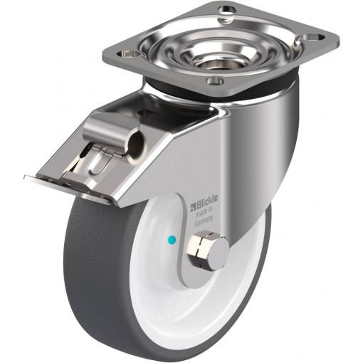 Blickle 761562 LKX-POTH 125KAD-1-FI Otočné kolečko s brzdou Ø kola: 125 mm nosnost (max.): 350 kg 1 ks