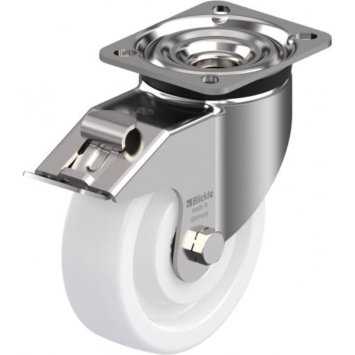 Blickle 754914 LKX-SPO 125XK-1-FI Otočné kolečko s brzdou Ø kola: 125 mm nosnost (max.): 350 kg 1 ks