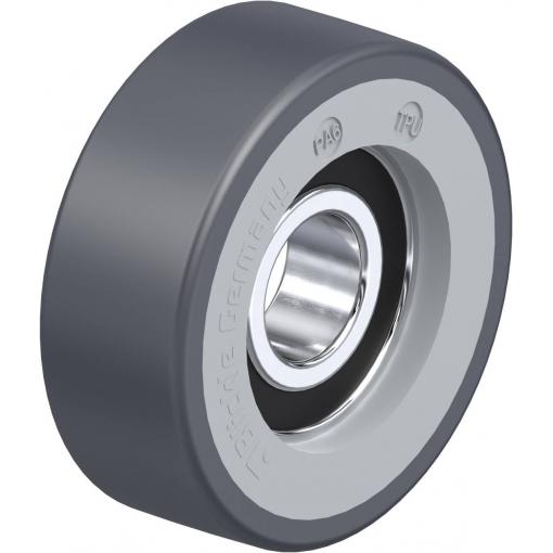Blickle 842322 FPTH 70x25/20-14K Vodicí kladka Ø kola: 70 mm nosnost (max.): 160 kg 1 ks