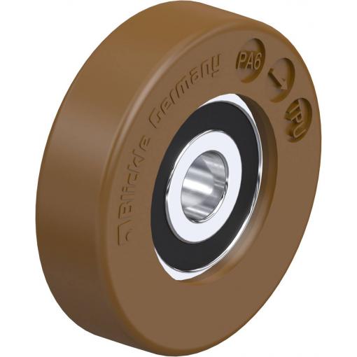 Blickle 760835 FPU 30x8/6-6K Vodicí kladka Ø kola: 30 mm nosnost (max.): 15 kg 1 ks