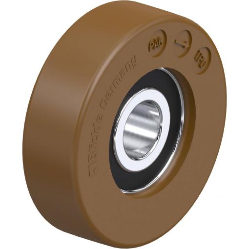 Blickle 757451 FPU 50x15/12-10K Vodicí kladka Ø kola: 50 mm nosnost (max.): 45 kg 1 ks