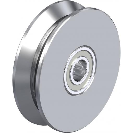 Blickle 268367 DSPK 120K Kolečko s dvojitým nákolkem Ø kola: 120 mm nosnost (max.): 600 kg 1 ks