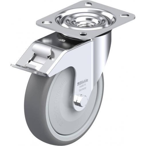 Blickle 847607 LE-TPA 127KF-FI Otočné kolečko s brzdou Ø kola: 125 mm nosnost (max.): 125 kg 1 ks
