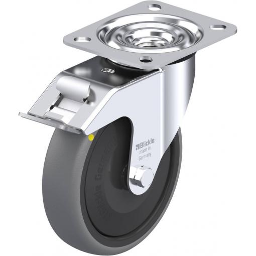 Blickle 761266 LE-TPA 127KF-FI-ELS Otočné kolečko s brzdou Ø kola: 125 mm nosnost (max.): 80 kg 1 ks