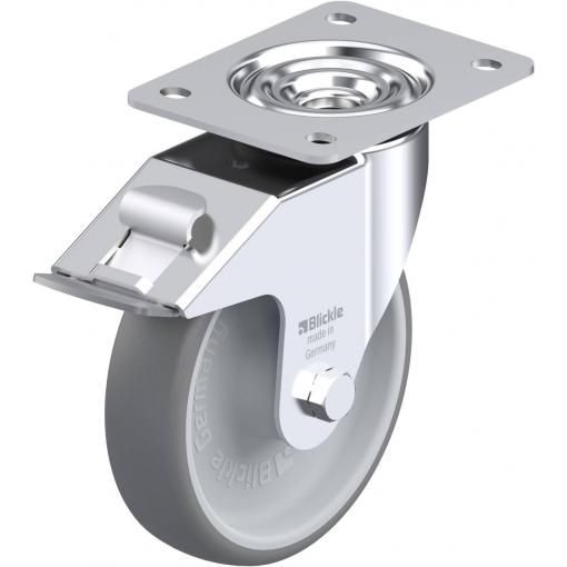 Blickle 755933 LE-TPA 160R-FI Otočné kolečko s brzdou Ø kola: 160 mm nosnost (max.): 200 kg 1 ks