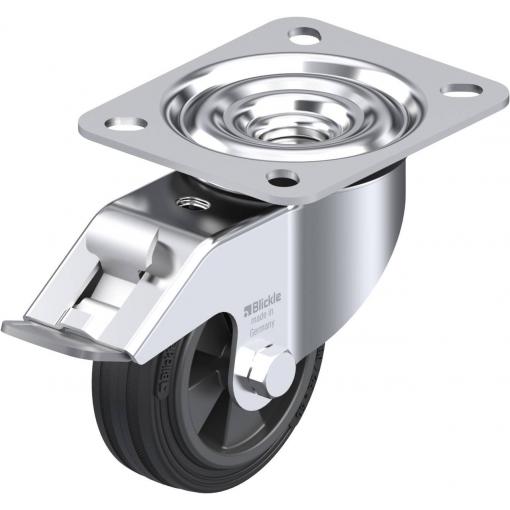 Blickle 461673 LE-VPP 80G-FI Otočné kolečko s brzdou Ø kola: 80 mm nosnost (max.): 50 kg 1 ks