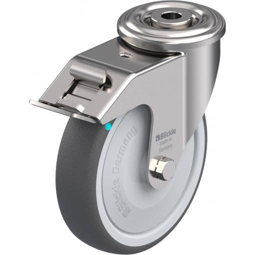 Blickle 847105 LEXR-PATH 125KFD-FI Otočné kolečko s brzdou Ø kola: 125 mm nosnost (max.): 150 kg 1 ks