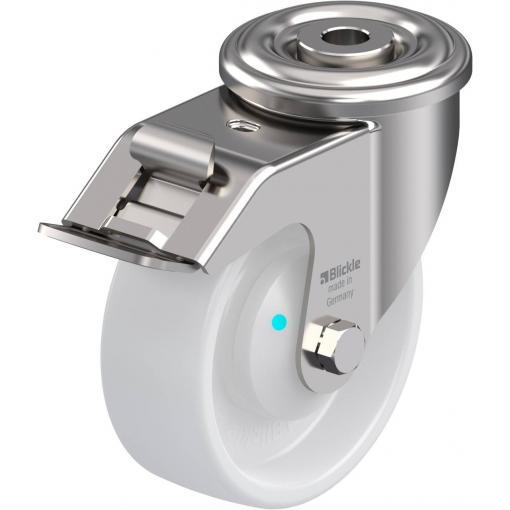 Blickle 684209 LEXR-PO 100KAD-FI Otočné kolečko s brzdou Ø kola: 100 mm nosnost (max.): 150 kg 1 ks