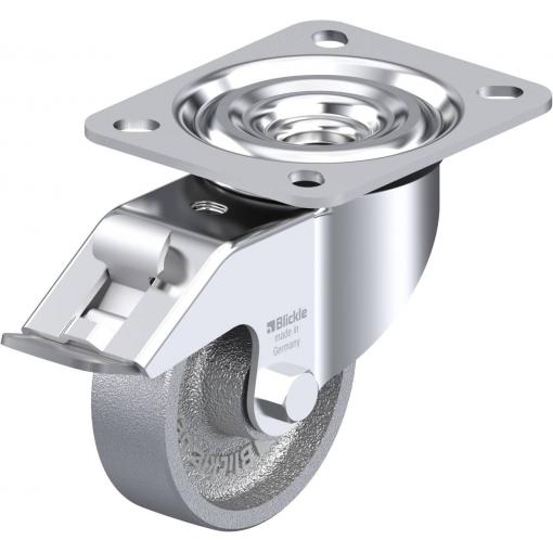 Blickle 313080 L-G 80G-FI Otočné kolečko s brzdou Ø kola: 80 mm nosnost (max.): 200 kg 1 ks