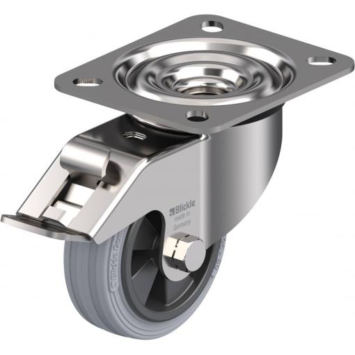 Blickle 462622 LEX-VPP 80G-FI-SG Otočné kolečko s brzdou Ø kola: 80 mm nosnost (max.): 50 kg 1 ks