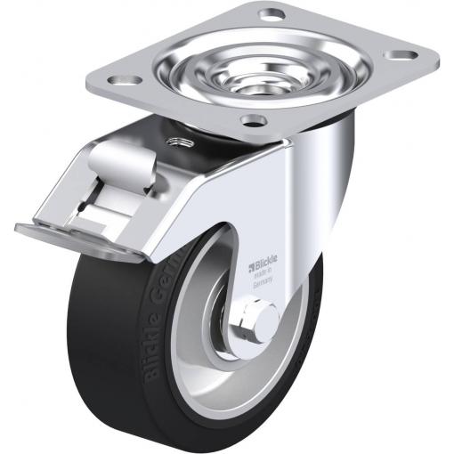 Blickle 562066 L-ALEV 100K-FI Otočné kolečko s brzdou Ø kola: 100 mm nosnost (max.): 200 kg 1 ks