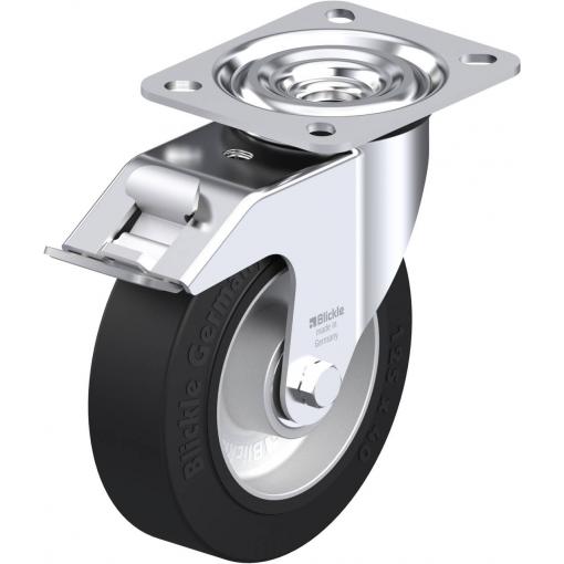 Blickle 286435 L-ALEV 125K-FI Otočné kolečko s brzdou Ø kola: 125 mm nosnost (max.): 250 kg 1 ks