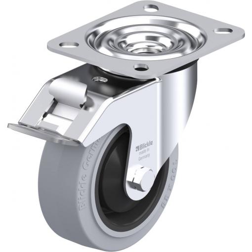 Blickle 620997 LE-POEV 100KA-FI-SG Otočné kolečko s brzdou Ø kola: 100 mm nosnost (max.): 150 kg 1 ks
