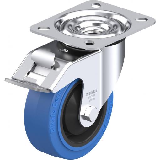Blickle 605071 LE-POEV 100KA-FI-SB Otočné kolečko s brzdou Ø kola: 100 mm nosnost (max.): 150 kg 1 ks