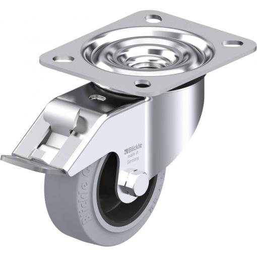 Blickle 850057 LE-POEV 80G-FI-SG Otočné kolečko s brzdou Ø kola: 80 mm nosnost (max.): 140 kg 1 ks