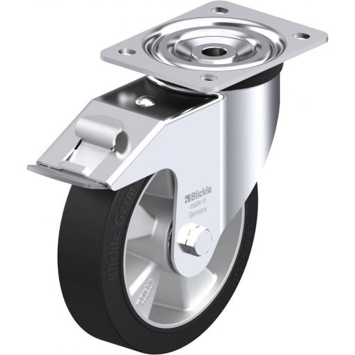 Blickle 334029 L-ALEV 180K-FI Otočné kolečko s brzdou Ø kola: 180 mm nosnost (max.): 400 kg 1 ks