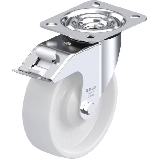 Blickle 585513 LE-PO 125KA-FI Otočné kolečko s brzdou Ø kola: 125 mm nosnost (max.): 150 kg 1 ks