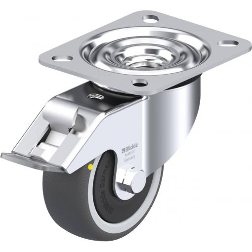 Blickle 852148 LE-PATH 80KF-FI-ELS Otočné kolečko s brzdou Ø kola: 80 mm nosnost (max.): 100 kg 1 ks