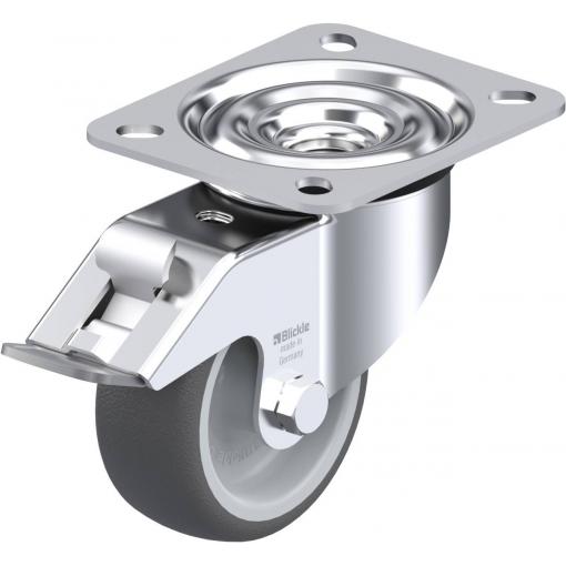 Blickle 480087 LE-PATH 80G-FI Otočné kolečko s brzdou Ø kola: 80 mm nosnost (max.): 150 kg 1 ks