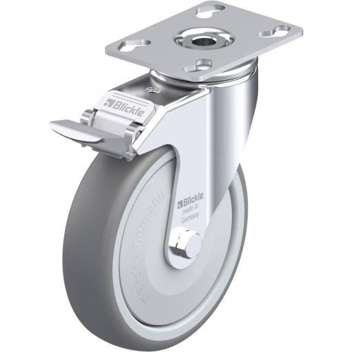 Blickle 575415 LKPA-TPA 126KF-FI Otočné kolečko s brzdou Ø kola: 125 mm nosnost (max.): 120 kg 1 ks