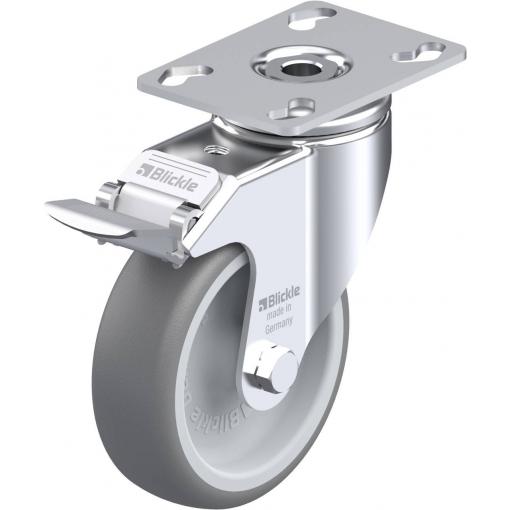 Blickle 395798 LKPA-TPA 101G-FI Otočné kolečko s brzdou Ø kola: 100 mm nosnost (max.): 110 kg 1 ks