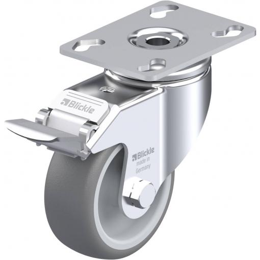 Blickle 575381 LKPA-TPA 80G-FI Otočné kolečko s brzdou Ø kola: 80 mm nosnost (max.): 100 kg 1 ks
