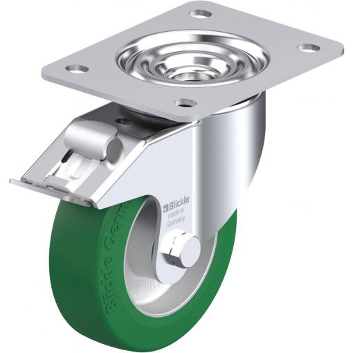 Blickle 646190 LK-ALST 125K-3-FI Otočné kolečko s brzdou Ø kola: 125 mm nosnost (max.): 350 kg 1 ks
