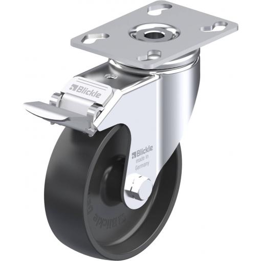 Blickle 229989 LKPA-POA 100G-FI Otočné kolečko s brzdou Ø kola: 100 mm nosnost (max.): 120 kg 1 ks