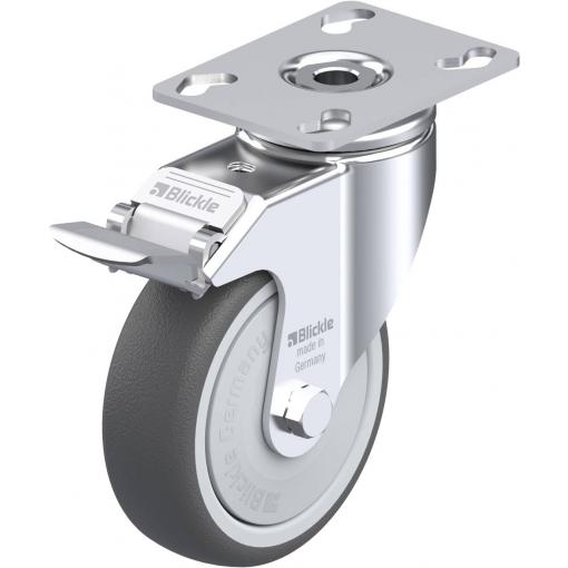 Blickle 846968 LKPA-PATH 101KF-FI Otočné kolečko s brzdou Ø kola: 100 mm nosnost (max.): 120 kg 1 ks