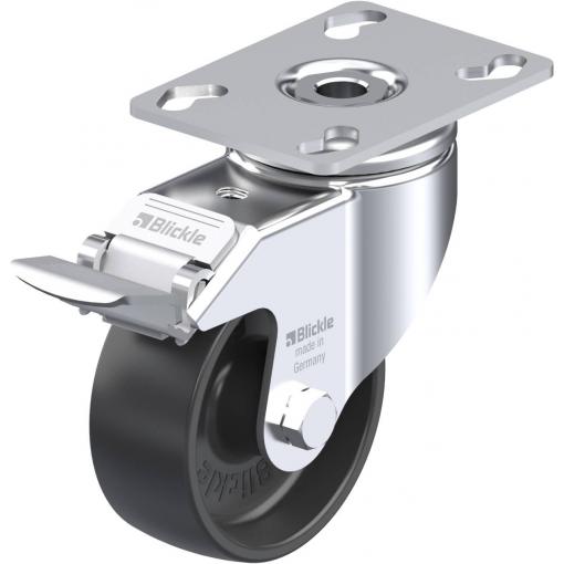 Blickle 577007 LKPA-POA 80G-FI Otočné kolečko s brzdou Ø kola: 80 mm nosnost (max.): 120 kg 1 ks