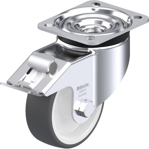Blickle 475939 LK-POTH 100G-1-FI Otočné kolečko s brzdou Ø kola: 100 mm nosnost (max.): 300 kg 1 ks
