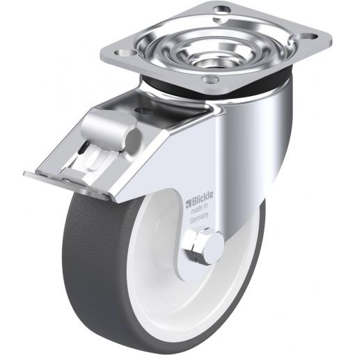 Blickle 616573 LK-POTH 125G-1-FI Otočné kolečko s brzdou Ø kola: 125 mm nosnost (max.): 350 kg 1 ks