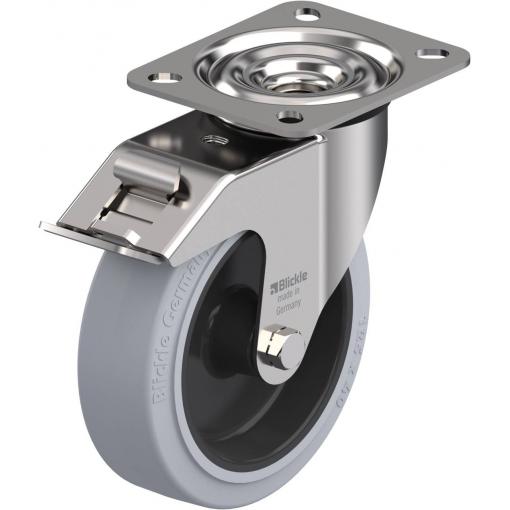 Blickle 761523 LEX-POEV 125G-FI-SG Otočné kolečko s brzdou Ø kola: 125 mm nosnost (max.): 150 kg 1 ks