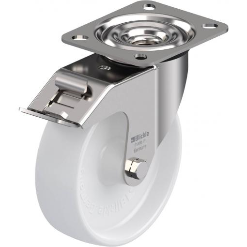 Blickle 326157 LEX-PO 125G-FI Otočné kolečko s brzdou Ø kola: 125 mm nosnost (max.): 150 kg 1 ks