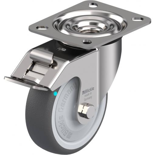 Blickle 847074 LEX-PATH 100KFD-FI Otočné kolečko s brzdou Ø kola: 100 mm nosnost (max.): 150 kg 1 ks