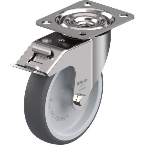 Blickle 847076 LEX-PATH 125G-FI Otočné kolečko s brzdou Ø kola: 125 mm nosnost (max.): 150 kg 1 ks