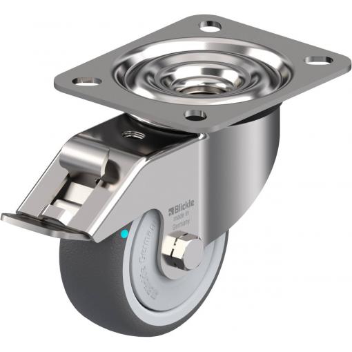 Blickle 754508 LEX-PATH 80KFD-FI Otočné kolečko s brzdou Ø kola: 80 mm nosnost (max.): 150 kg 1 ks