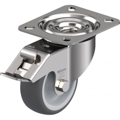 Blickle 472969 LEX-PATH 80G-FI Otočné kolečko s brzdou Ø kola: 80 mm nosnost (max.): 150 kg 1 ks