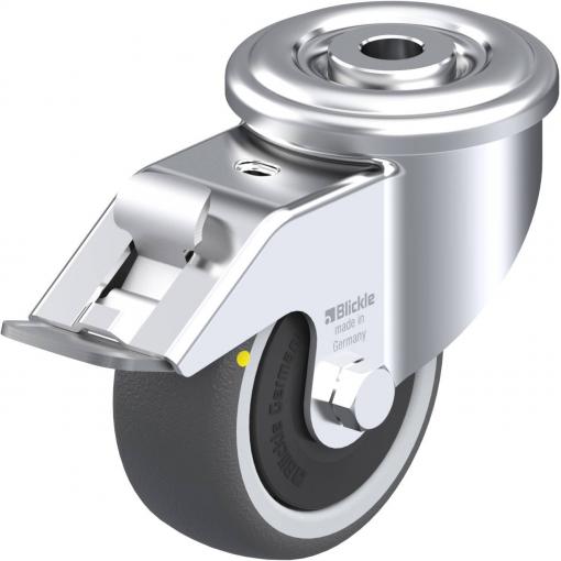 Blickle 852179 LER-PATH 80KF-FI-ELS Otočné kolečko s brzdou Ø kola: 80 mm nosnost (max.): 100 kg 1 ks